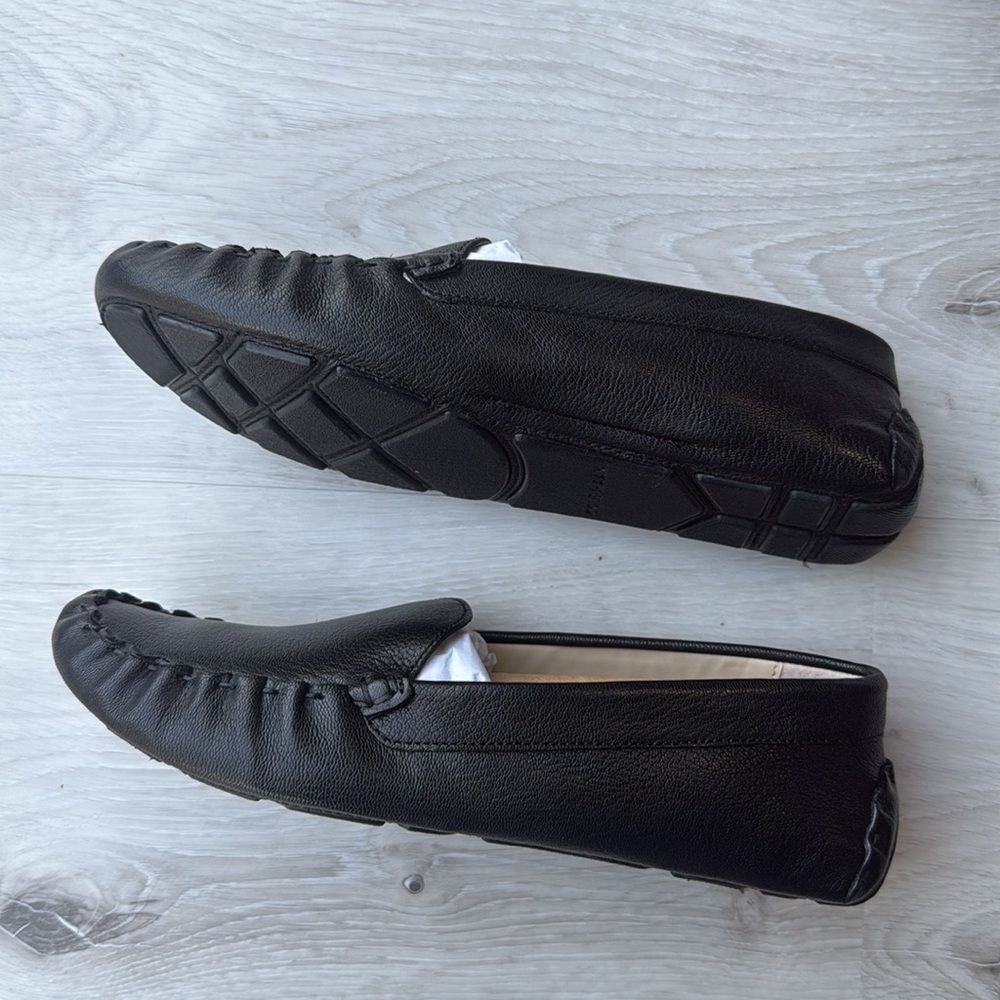 Cole Haan Evelyn Driver loafer black Leather size 6 NWT in box - Picture 11 of 14